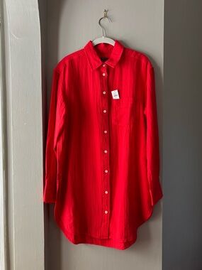 Weekend Tunic, Red, Size XS